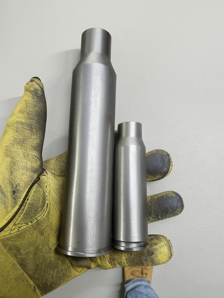 20mm Vulcan and 25mm Hotchkiss ammunition components